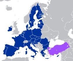 EU member states map