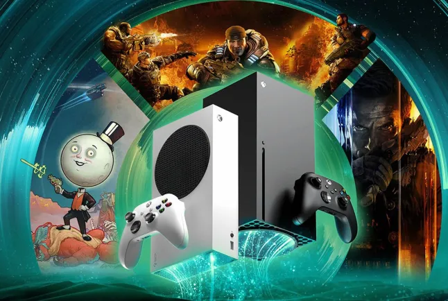 Xbox Game Pass with Xbox Series S and X consoles